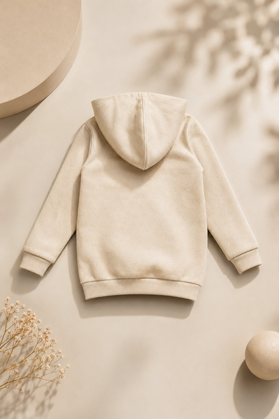 Beiger Kinder-Kapuzenpullover von Liu Jo mit Aufdruck