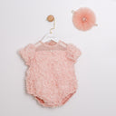 Cumino AMBER Baby-Overall mit Stirnband | Größen: 3–18 Monate