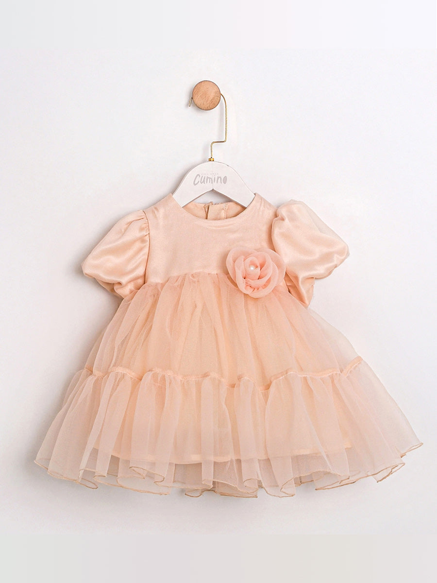 Cumino Tamara festliches, zartes Kleid für Mädchen (6-24 Monate)
