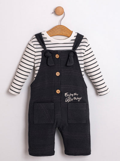 CUMINO Jungen-Set mit Latzhose (9-24 Monate)