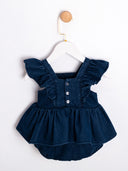 Cumino Baby-Overall mit integriertem Höschen (3-18 Monate)