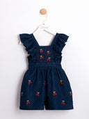 Cumino einteiliger Jeans-Overall für Mädchen (2-5 JAHRE)