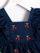 Cumino einteiliger Jeans-Overall für Mädchen (2-5 JAHRE)