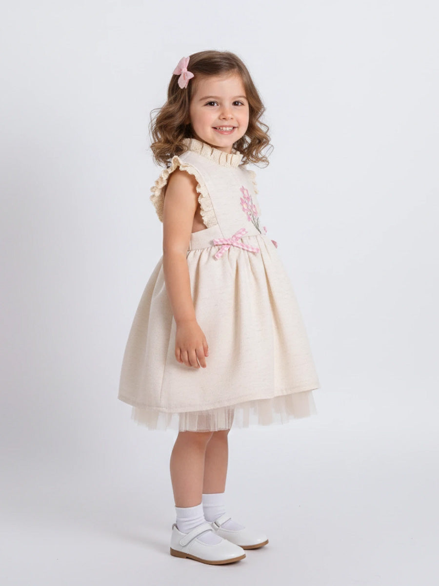 Cumino gentle and elegant dress for girls (2-5 YEARS)