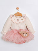 Cumino "MEDIĆ" svečani set za djevojčice (6-24 MJ)