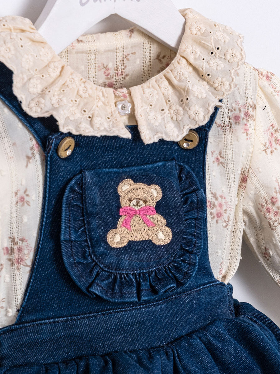 Cumino Soft Baby Girl Set (3-18M)