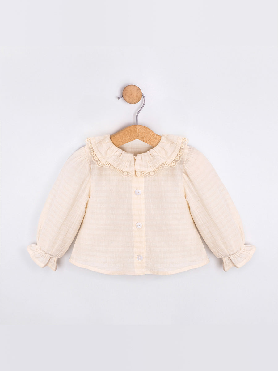 Cumino süßes Baby-Mädchen-Set mit Rüschen (3-18 M)