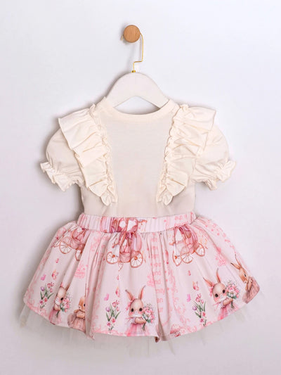Cumino zweiteiliges Oster-Set für Mädchen (6-24 M)