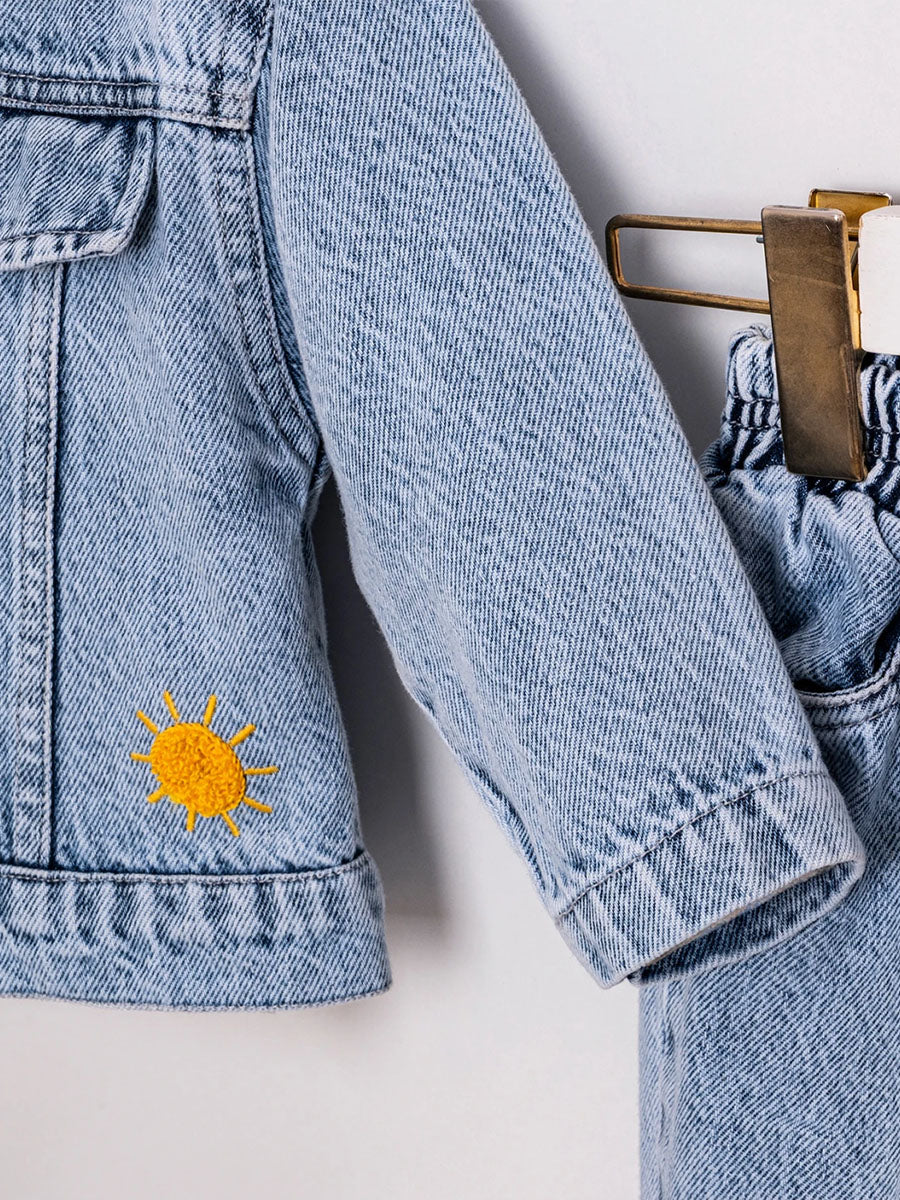Cumino Boys' Denim 3-Piece Set (6-24 Months)