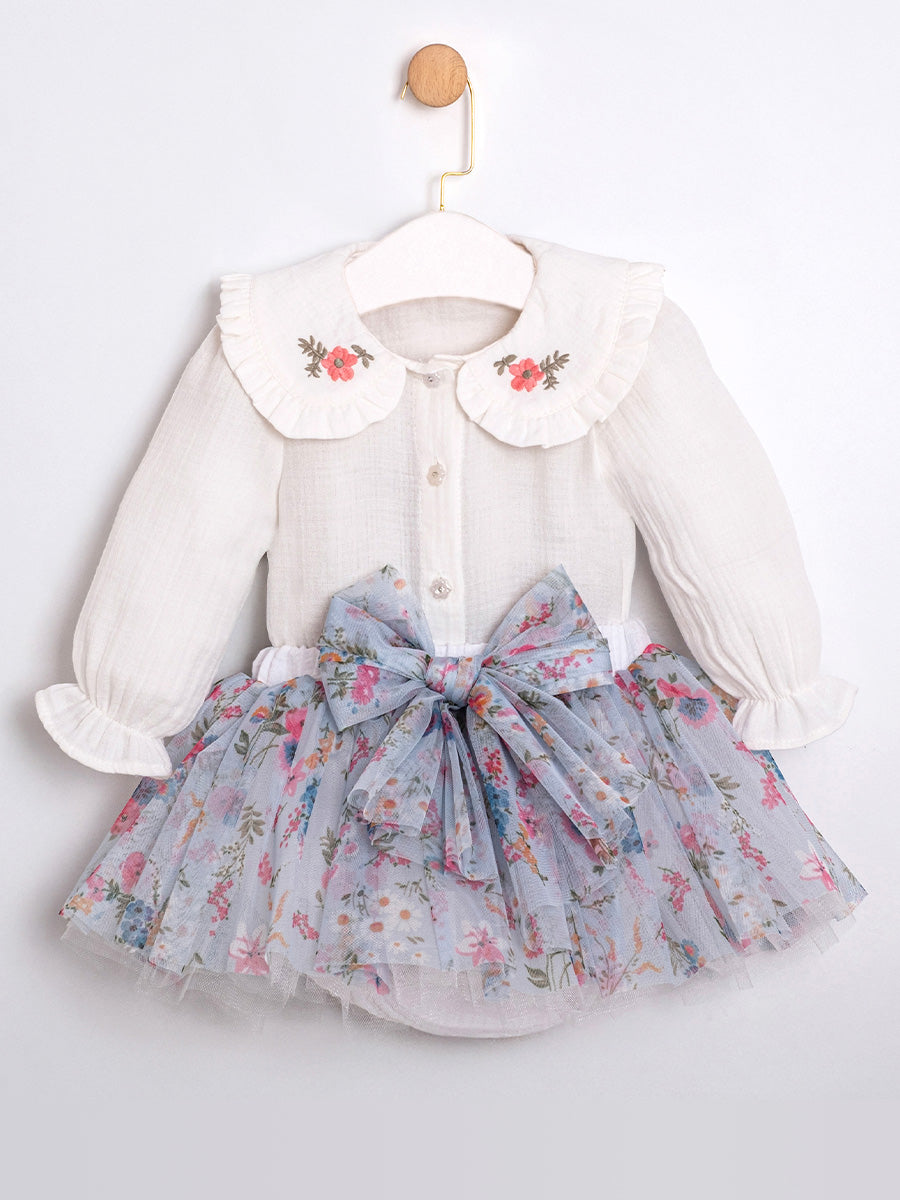 Cumino elegantni dvodijelni set za bebe djevojčice