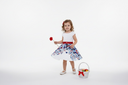 Chicco Kinderkleid mit Blumenmuster