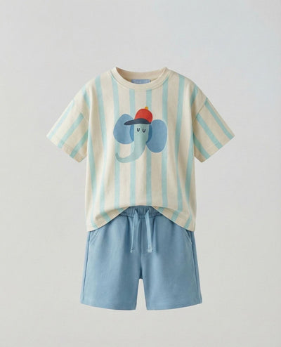 La’ciel PARIS – Sommer-Set für Kinder mit Print