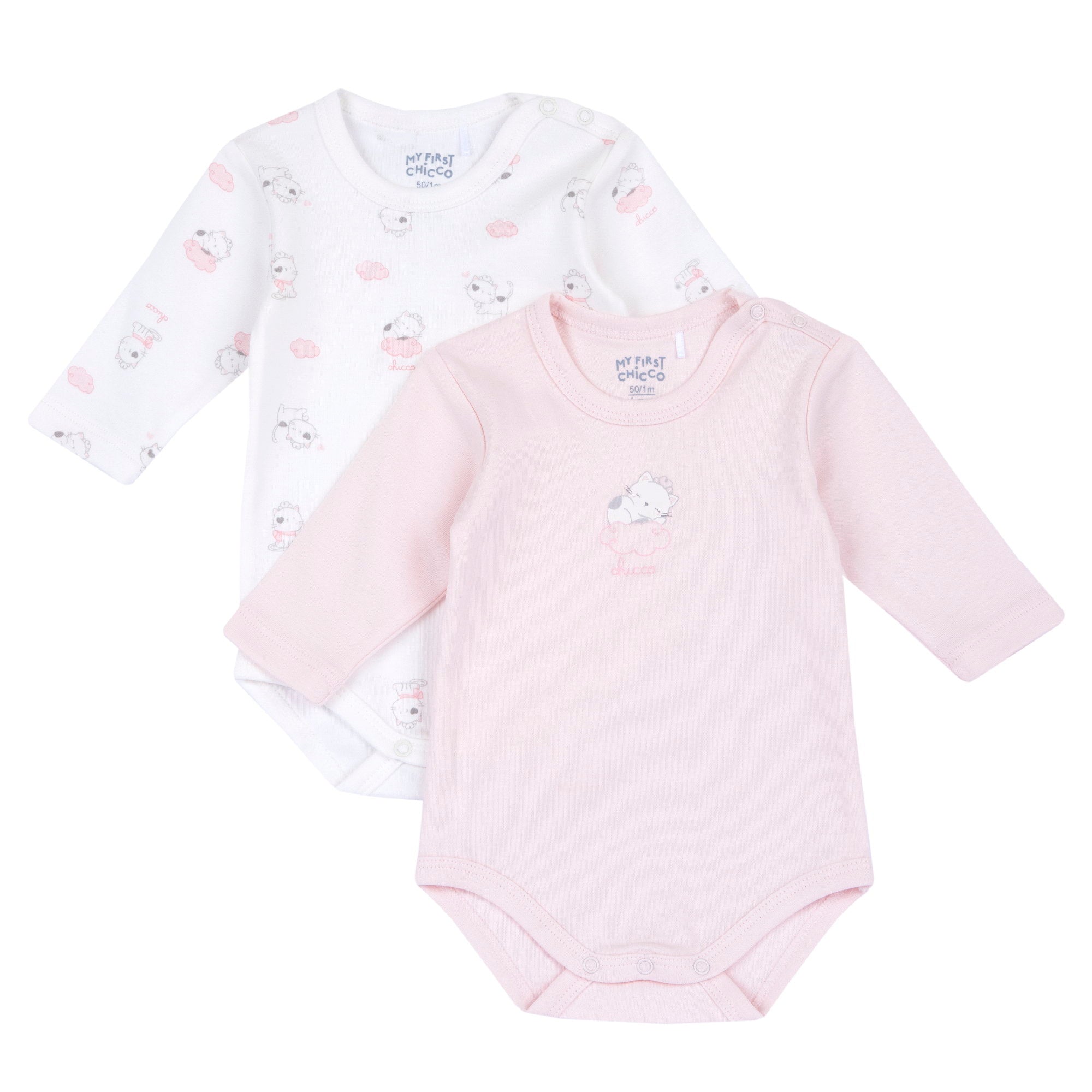 Chicco My First Chicco – Bodi dugih rukava, 2 komada