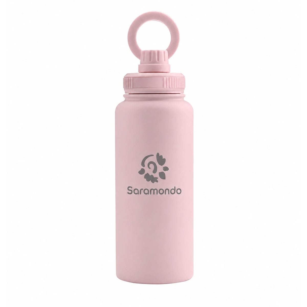Thermoskanne für Wasser 1L mit Vakuumisolierung und Handyhalter – BPA
