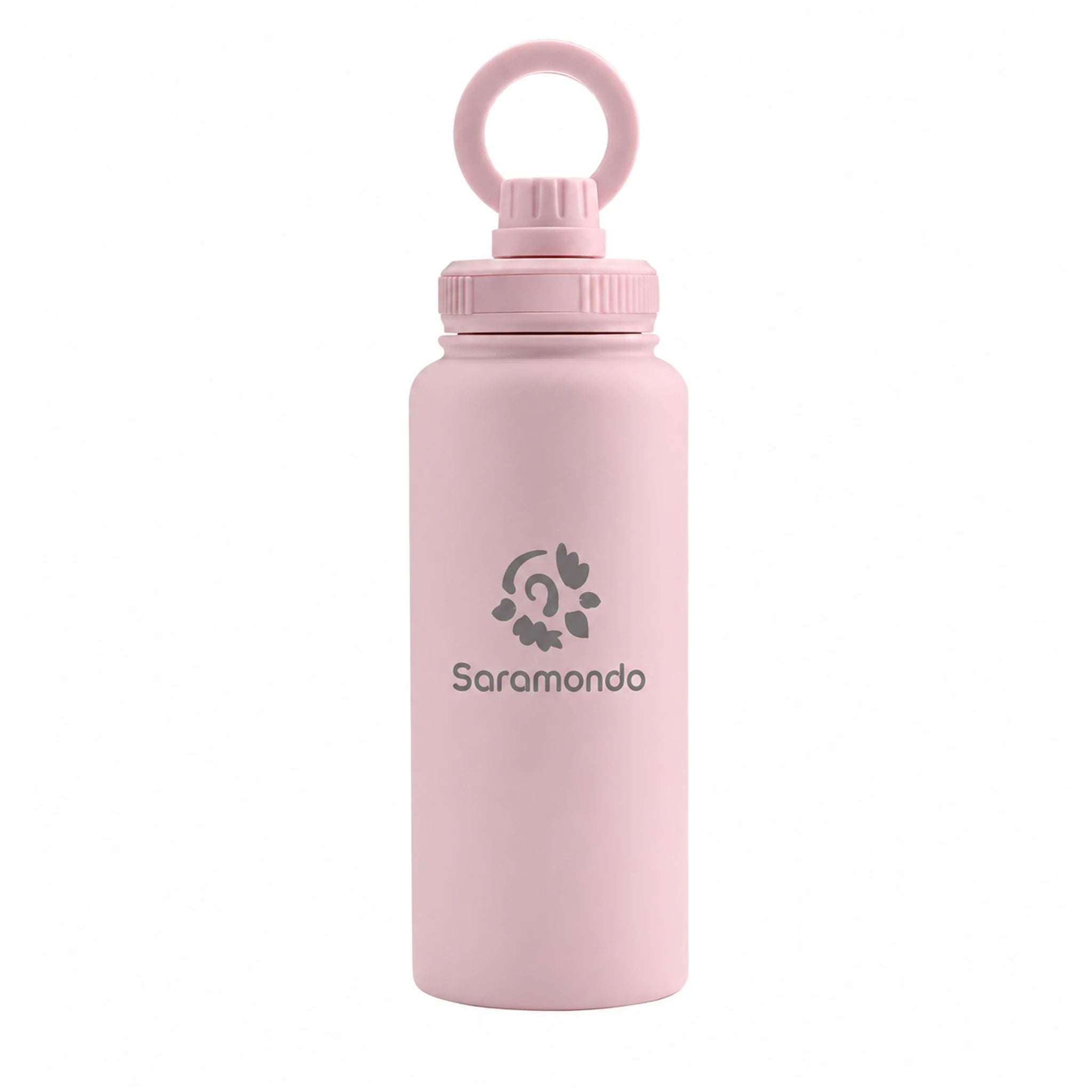 Thermoskanne für Wasser 1L mit Vakuumisolierung und Handyhalter – BPA
