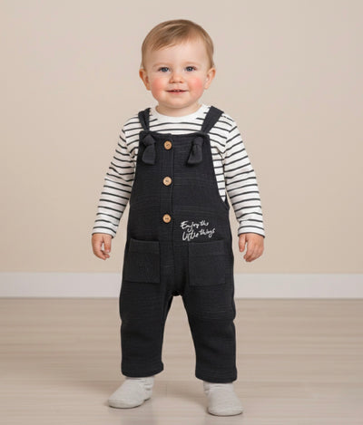 CUMINO Jungen-Set mit Latzhose (9-24 Monate)