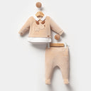 Baby set with puppy motif – organic cotton (2–6 months)