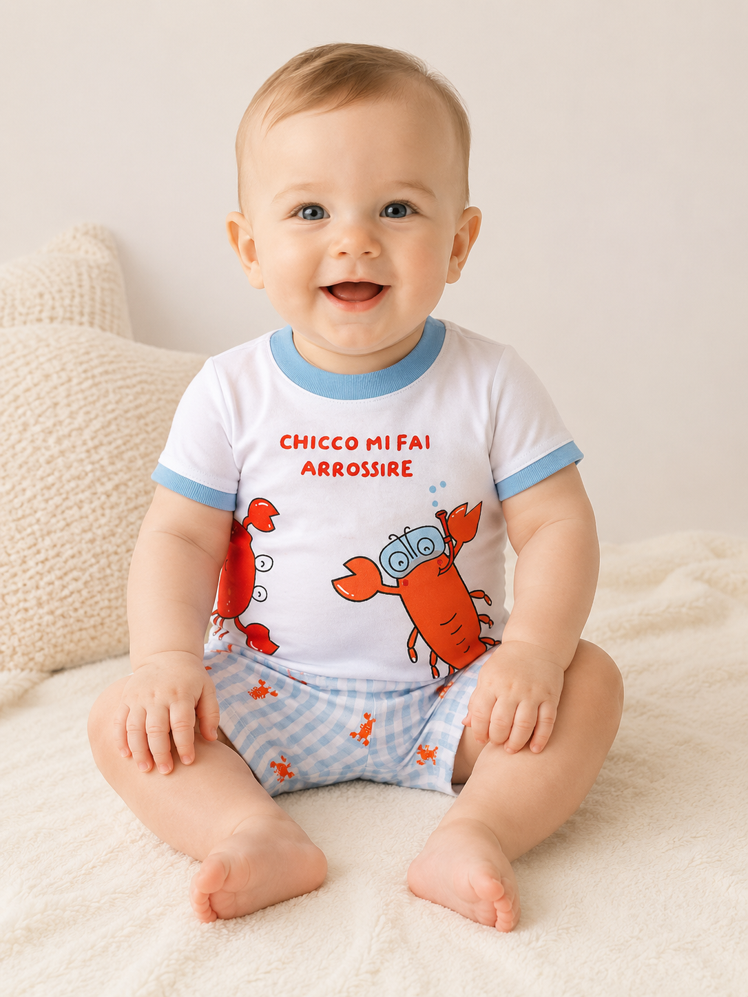 CHICCO SET 2 TLG. – SHIRT + SHORTS | MEERESABENTEUER