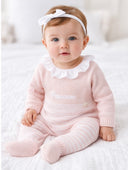 Chicco bodi štrikan "Princess"  s nogavicama - FSC® i OEKO-TEX®