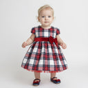 Chicco dječja karirana haljina