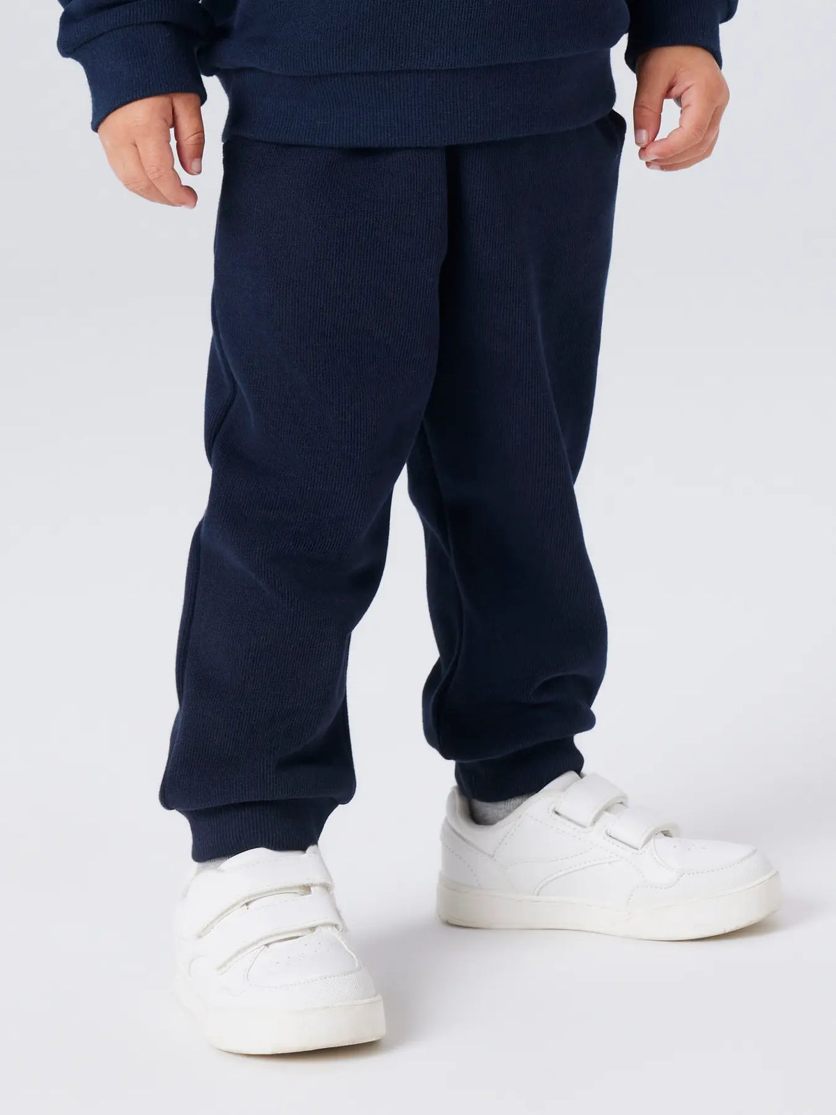 Nameit children's sweatpants made of unbrushed loopback sweat material