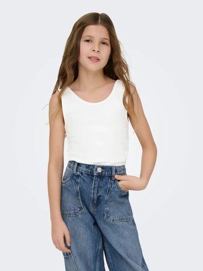 ONLYKIDS - Udobna, rastezljiva majica bez rukava (tanktop)
