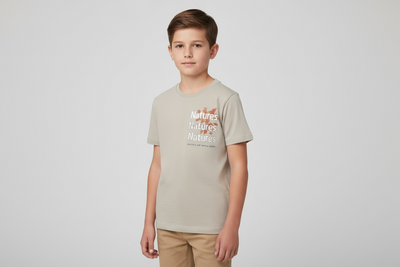 Kinder T-Shirt „Natures“ – 100% Baumwolle | Größen 116–134
