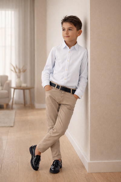 Premium Kinder-Set – Hemd und Hose (5–12 Jahre)