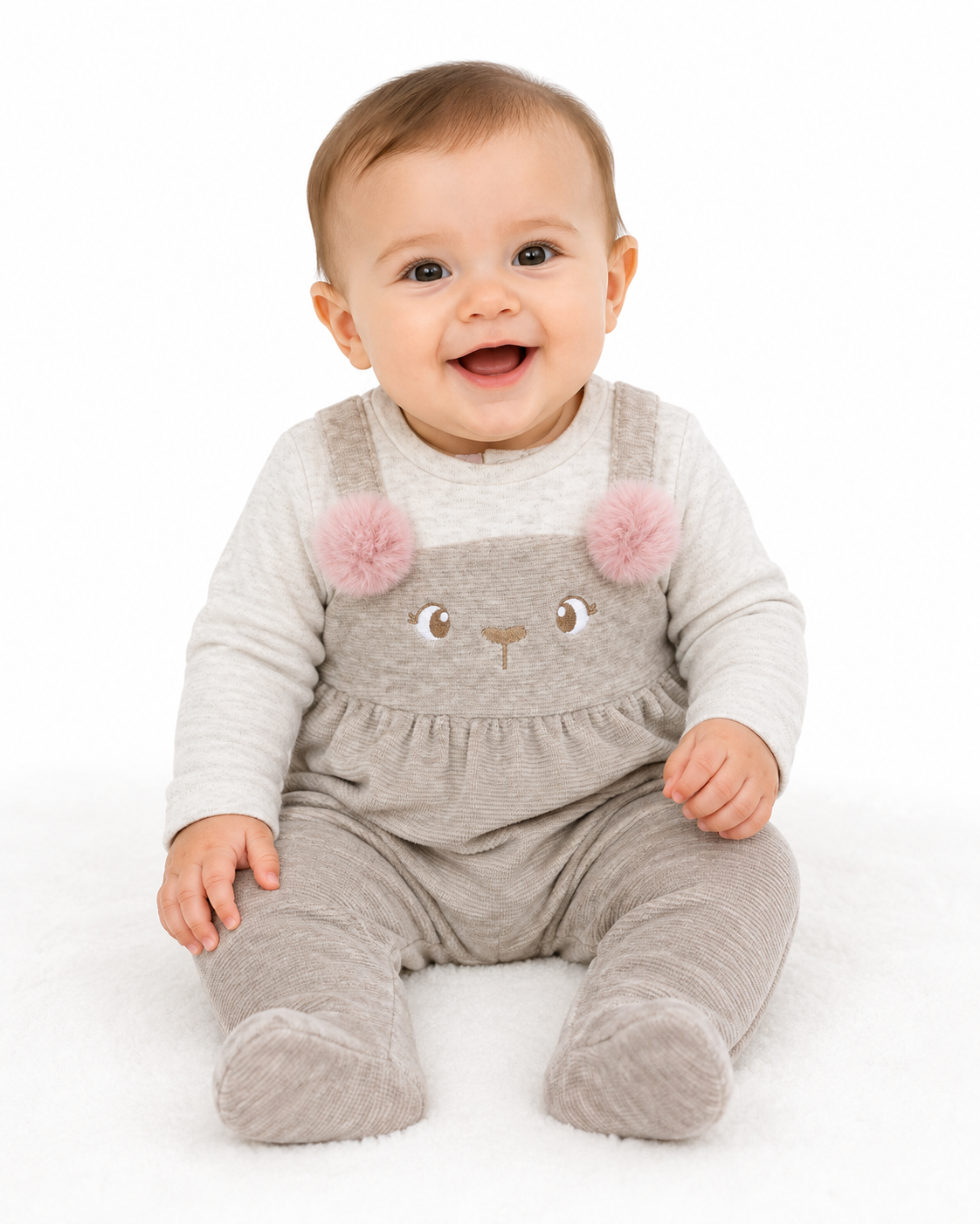 Chicco Baby bunny-themed romper