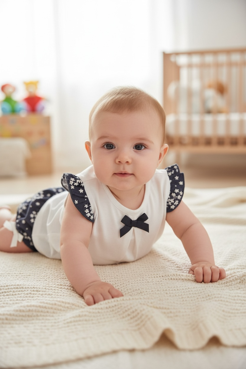 Chicco Baby-Tanktop und Shorts