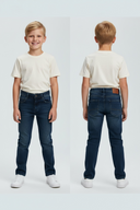 Dunkelblaue Hose aus 100 % Baumwolle