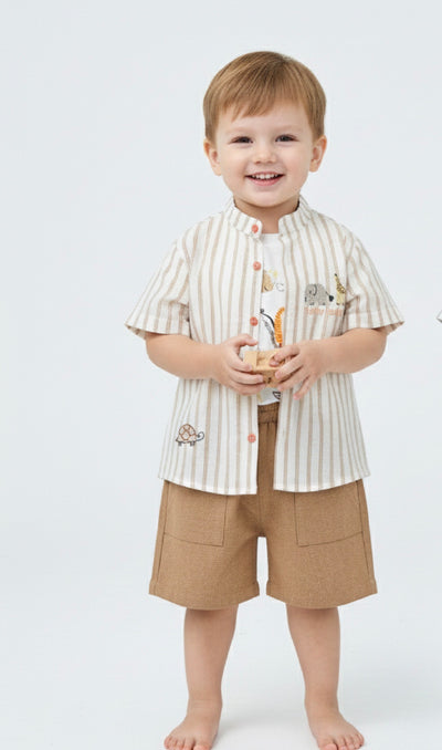 Cumino „Conner“ Dreiteiliges Set für Jungen (9–24 Monate)