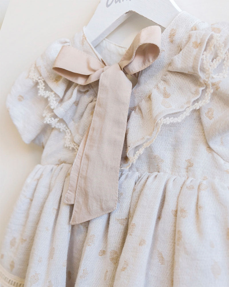 ANNIKA "Cumino" GIRL DRESS 9-12-18-24 Mjeseci