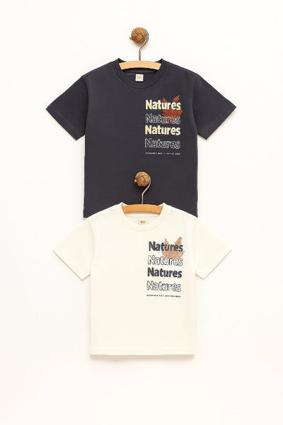 Kinder T-Shirt „Natures“ – 100% Baumwolle | Größen 116–134