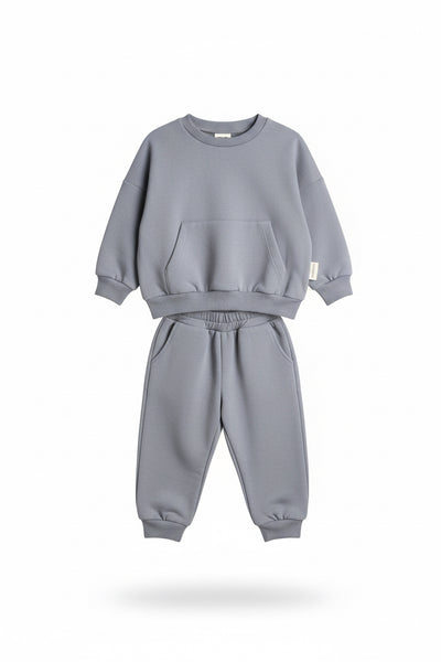 Vauva - Kinder-Trainingsanzug-Set aus Baumwolle mit Tasche - verschiedene Farben (Größen 80-104)