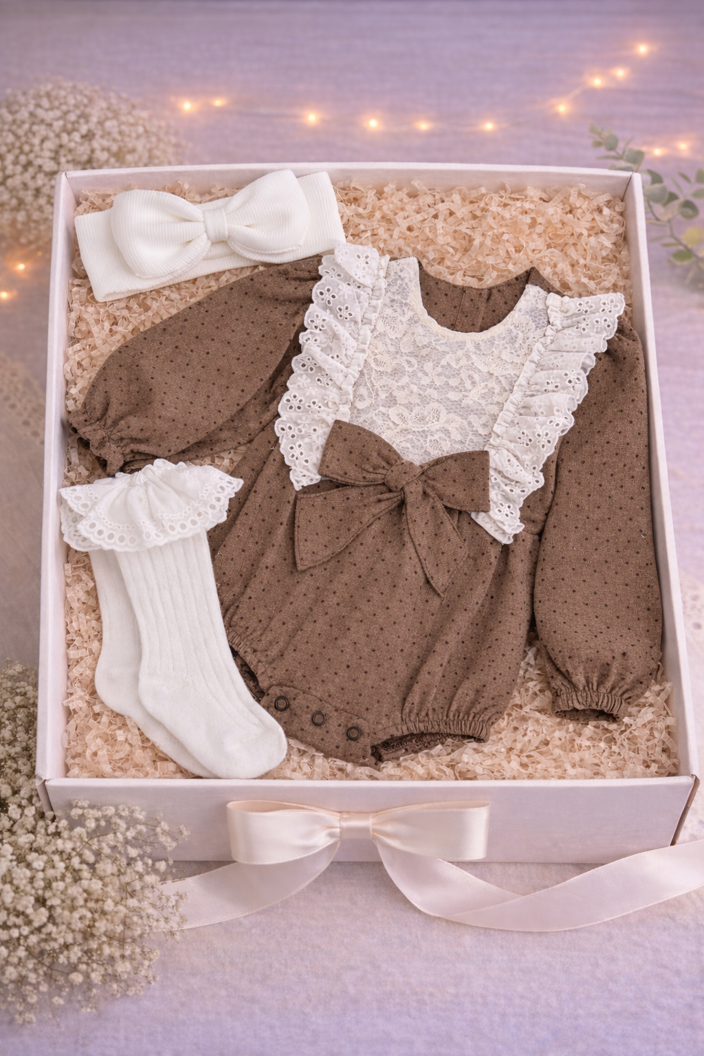 Geschenkpaket - Cumino-Set „Vintage Dots“