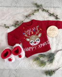 Božićni Chicco Poklon Set - Pulover i Papučice za Bebe - Šaramondo