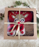 Božićni Chicco Poklon Set - Pulover i Papučice za Bebe - Šaramondo