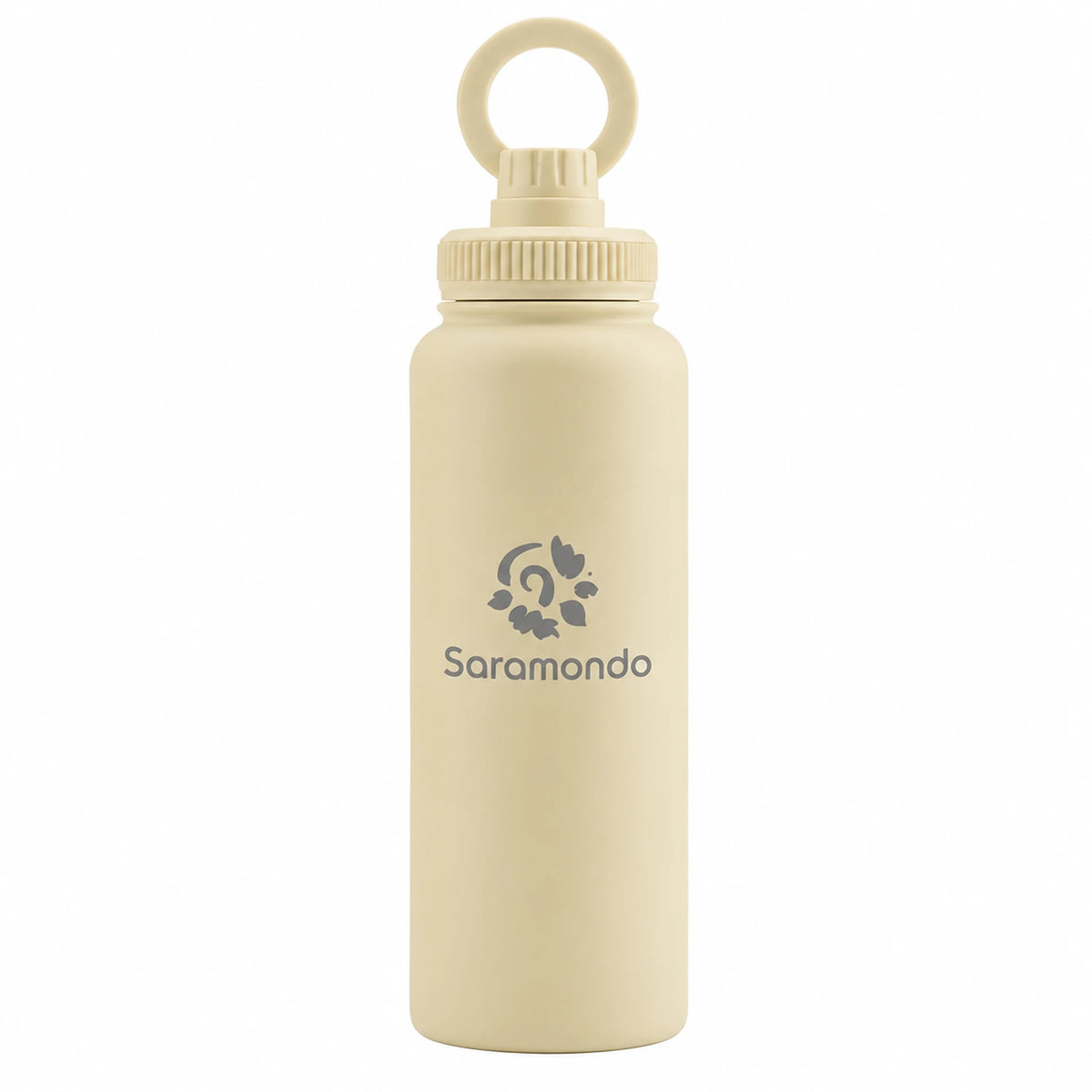 Thermoskanne für Wasser 1L mit Vakuumisolierung und Handyhalter – BPA