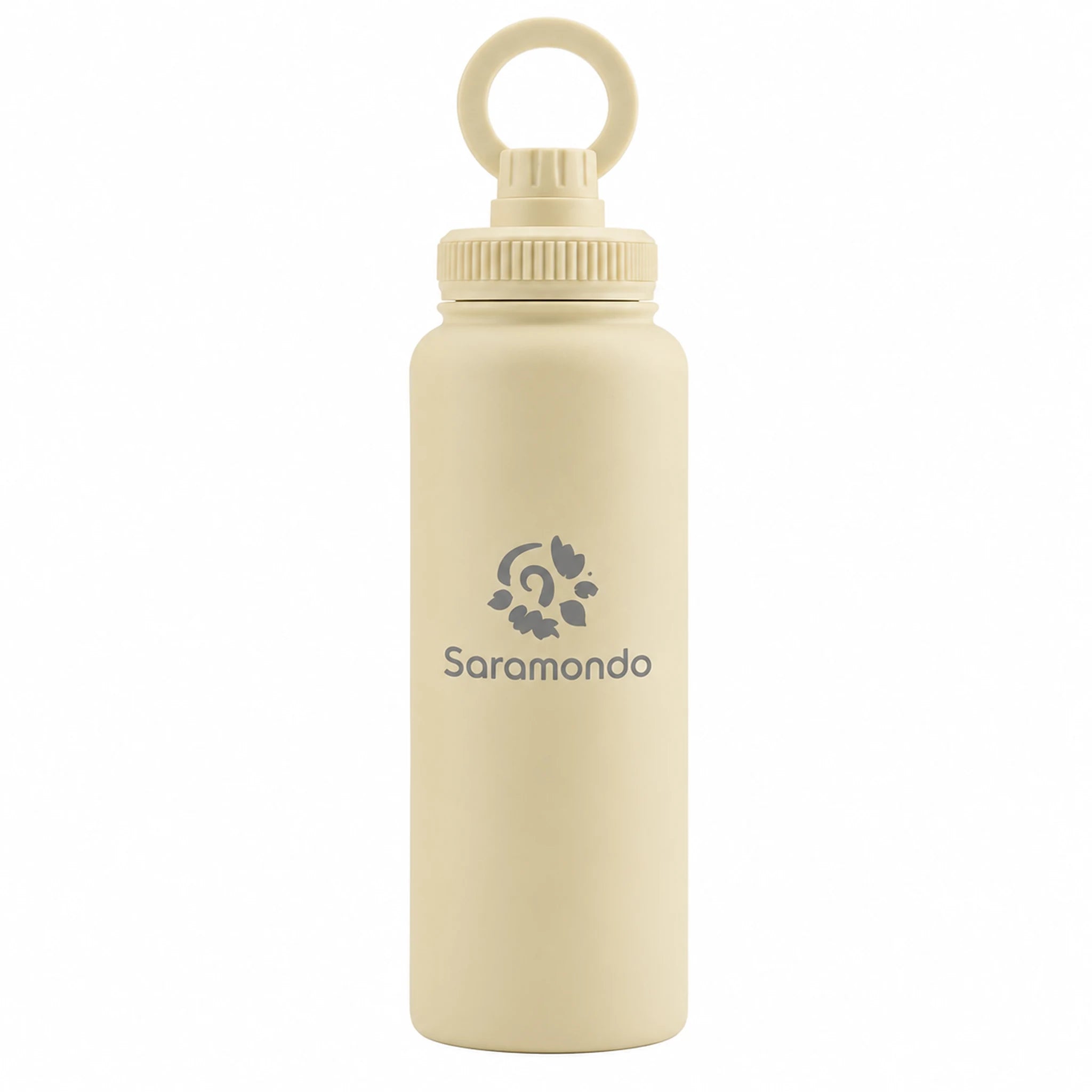 Thermoskanne für Wasser 1L mit Vakuumisolierung und Handyhalter – BPA