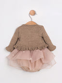 CUMINO Alessi three-piece girl's set (6 - 18 M)