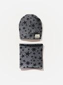 Set – beret hat and neck warmer