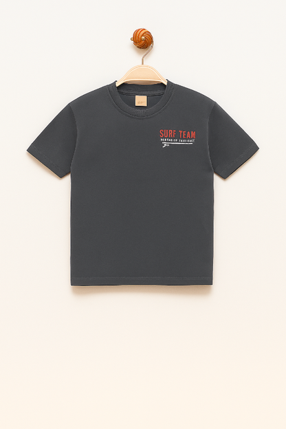 Kinder T-Shirt "Surf Team" - 100% Baumwolle (10-14 Jahre)