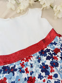 Chicco Kinderkleid mit Blumenmuster