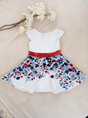 Chicco Kinderkleid mit Blumenmuster