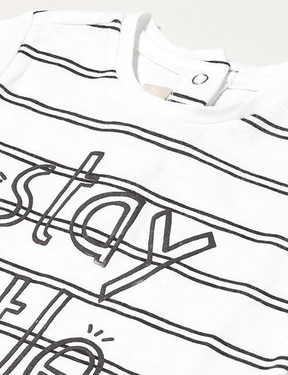 Chicco set - short-sleeved shirt and shorts "Stay Little"