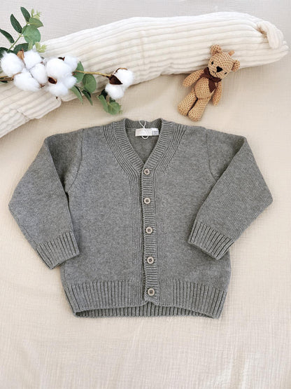 Chicco gray sweater with buttons
