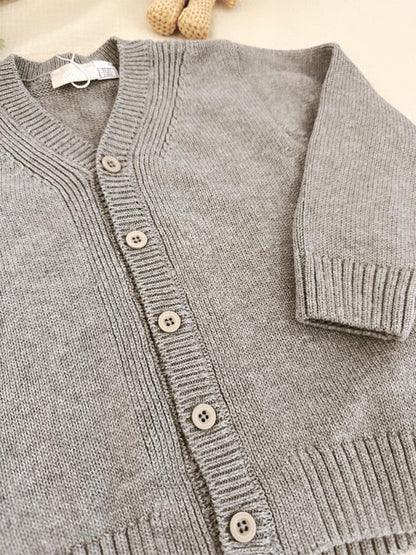 Chicco gray sweater with buttons