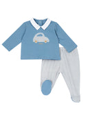 Chicco „Car“-Body mit Beinen – FSC®- und OEKO-TEX®-zertifiziertes Blau