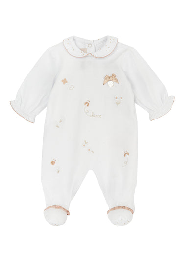Chicco Body „Flowers“ mit Beinen – FSC®- und OEKO-TEX®-zertifiziert